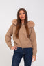 Fur Jacket - Brown