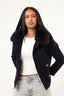 Double Button Cashmere Coat - Navy