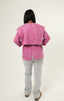 Shawl Collar Cashmere Coat - Pink