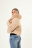 Button Up Wool Jacket - Beige