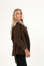 Sjalkrage Cashmere Coat - Brun